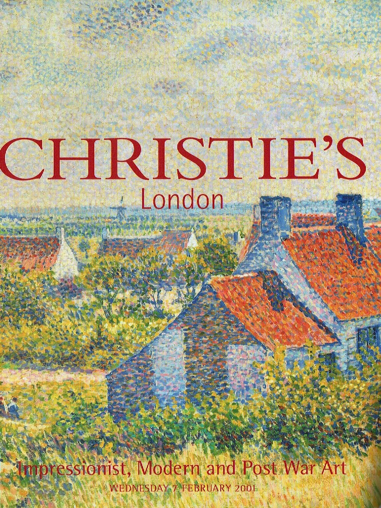 Christies February 2001 Impressionist, Modern & Post War Art (Digital Only)