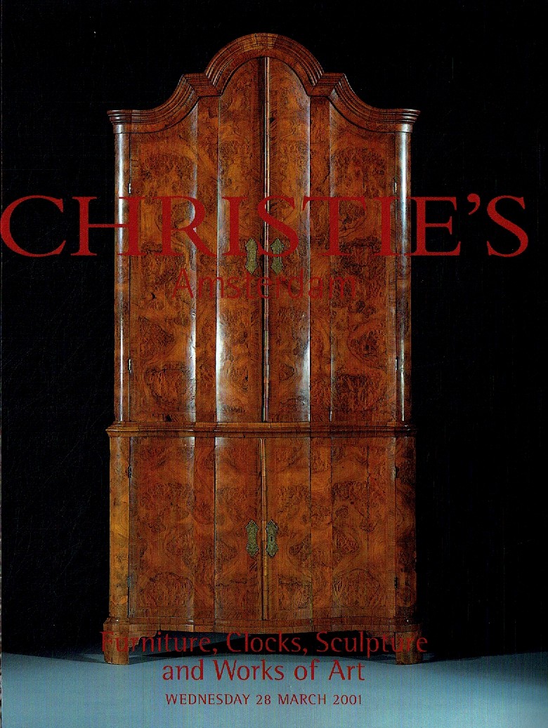 Christies March 2001 Furniture, Clocks, Sculpture & Works of Art (Digital Only)