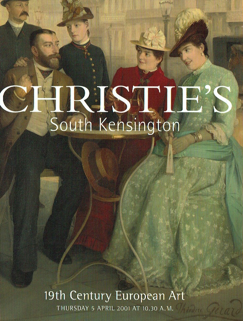 Christies April 2001 19th Century European Art (Digital Only)