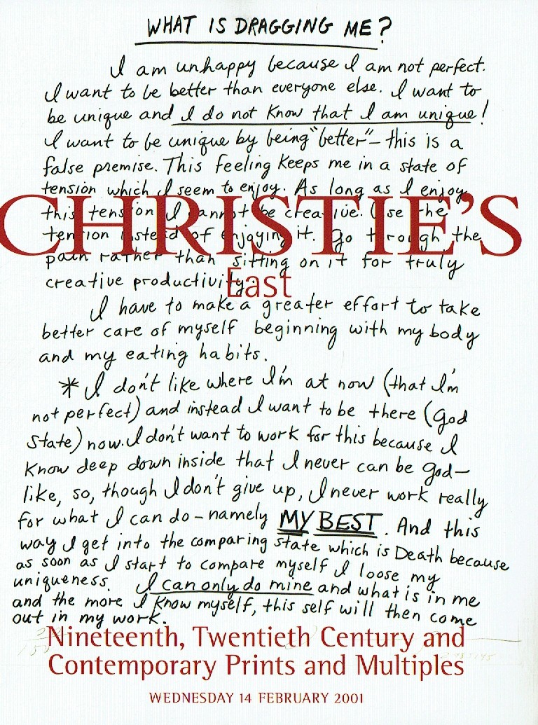 Christies February 2001 Nineteenth, Twentieth Century and Contem (Digital Only)