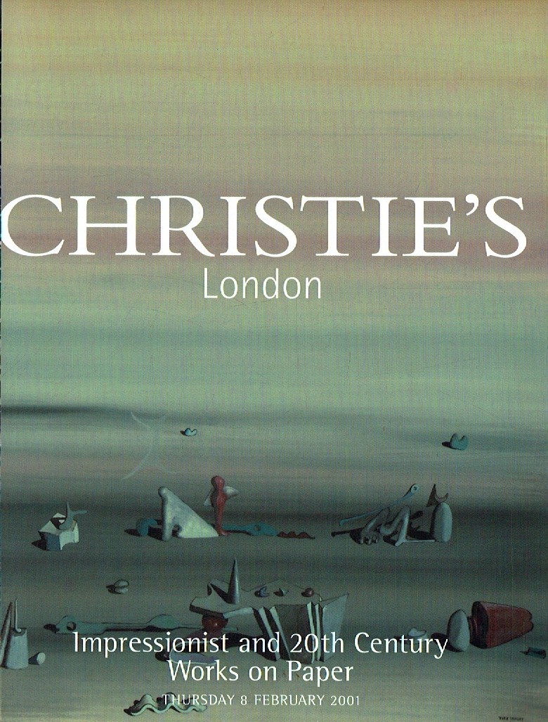 Christies February 2001 Impressionist & 20th Century Works on Pa (Digital Only)