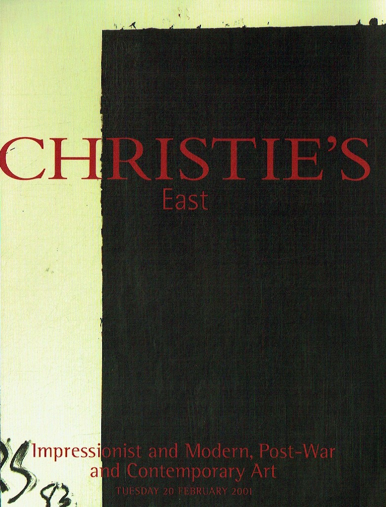 Christies February 2001 Impressionist & Modern, Post-War and Con (Digital Only)