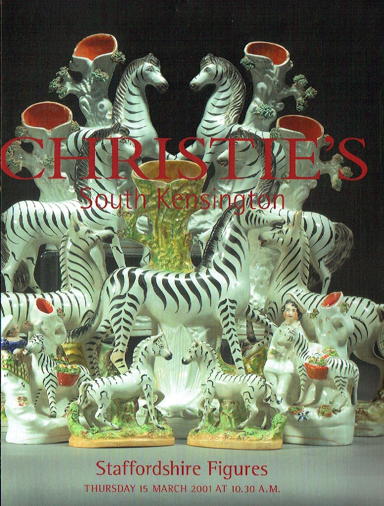 Christies March 2001 Staffordshire Figures (Digital Only)