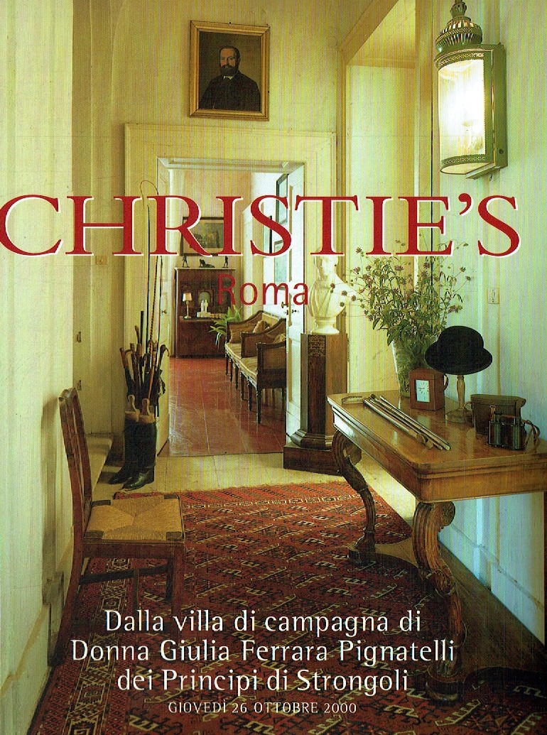 Christies October 2000 Dalla Villa di Campagna di Donna Giulia F (Digital Only)