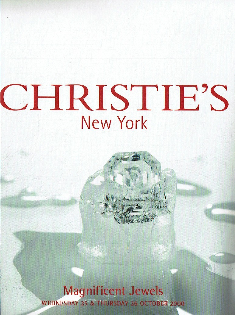 Christies October 2000 Magnificent Jewels (Digital Only)