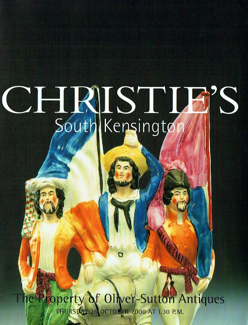 Christies October 2000 The Property of Oliver-Sutton Antiques (Digital Only)