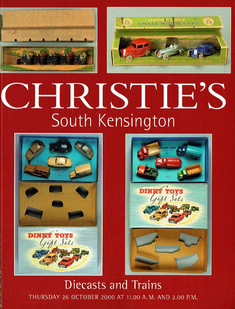 Christies October 2000 Diecasts and Trains (Digital Only)