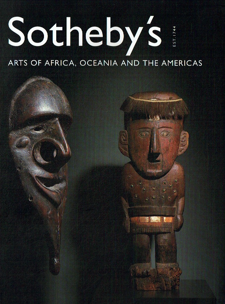 Sothebys May 2001 Arts of Africa, Oceania and The Americas (Digital Only)