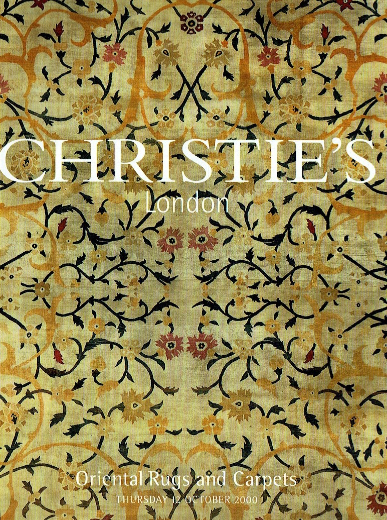 Christies October 2000 Oriental Rugs & Carpets (Digital Only)