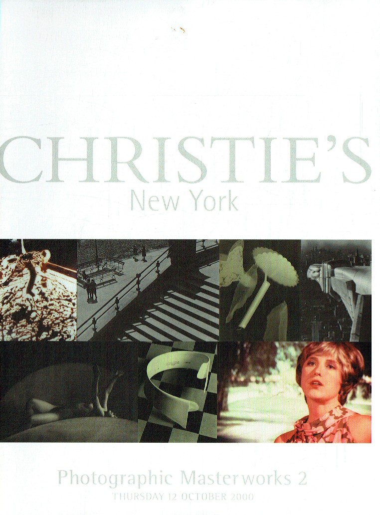 Christies October 2000 Photographic Masterworks 2 (Digital Only)