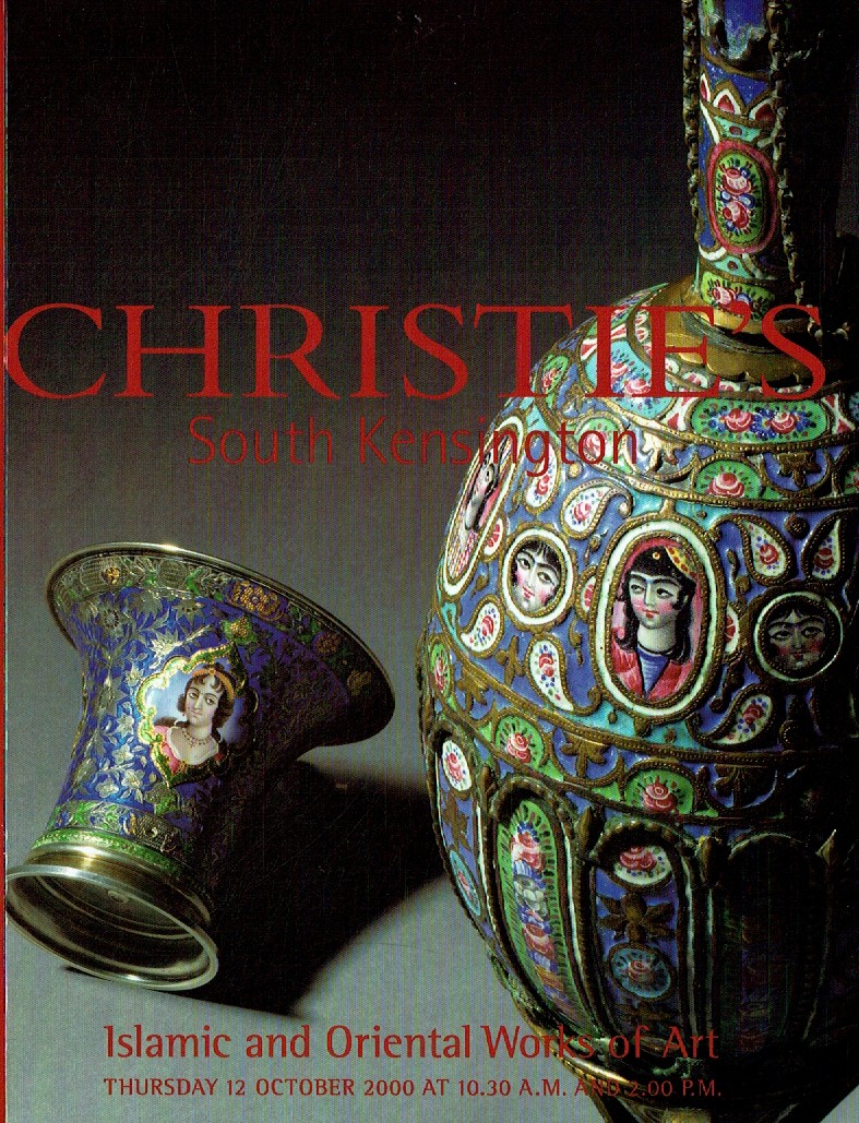 Christies October 2000 Islamic & Oriental Works of Art (Digital Only)