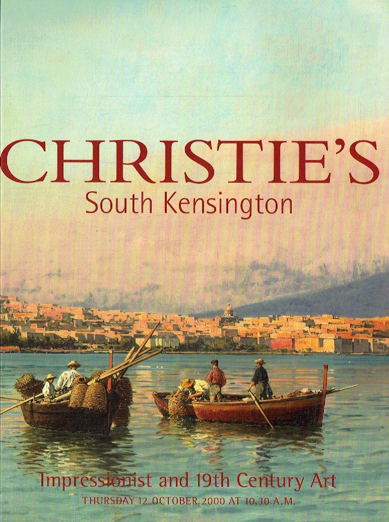 Christies October 2000 Impressionist & 19th Century Art (Digital Only)