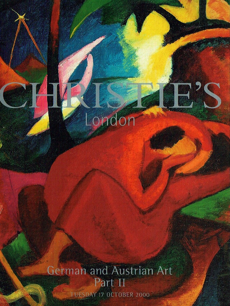 Christies October 2000 German & Austrian Art Part II (Digital Only)