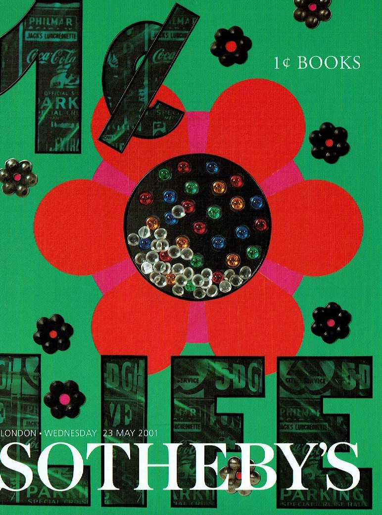 Sothebys May 2001 I Cent Books ( Pop Art Era ) (Digital Only)