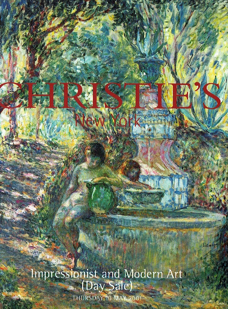 Christies May 2001 Impressionist and Modern Art (Day Sale) (Digital Only)