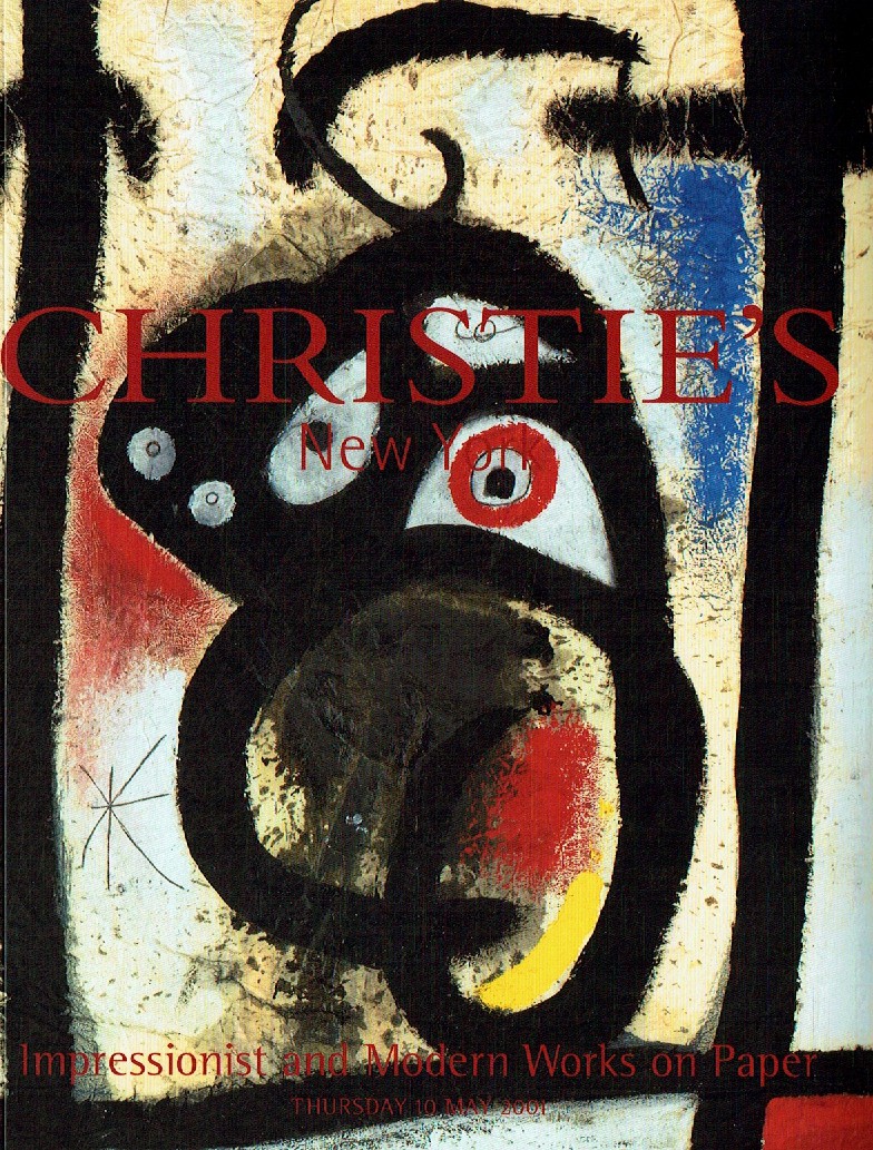 Christies May 2001 Impressionist and Modern Works on Paper (Digital Only)