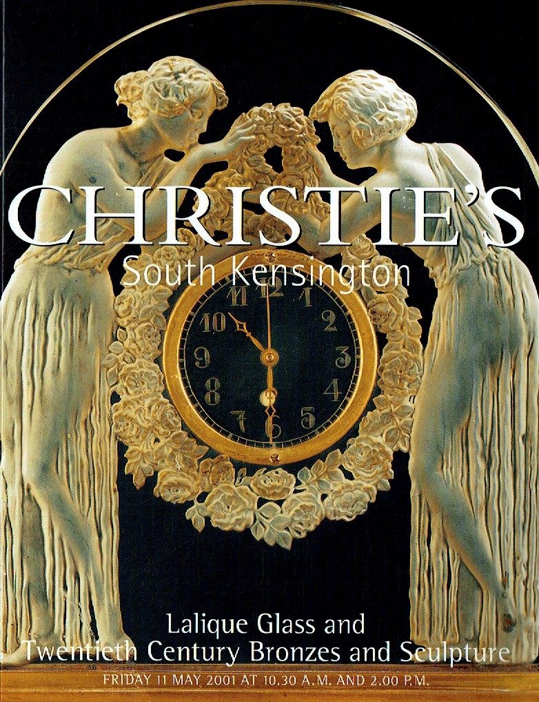 Christies May 2001 Lalique Glass and Twentieth Century Bronzes a (Digital Only)