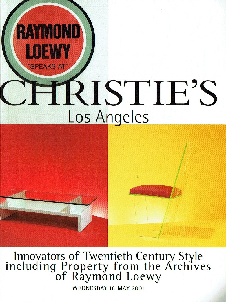 Christies May 2001 Innovators of Twentieth Century Style includi (Digital Only)