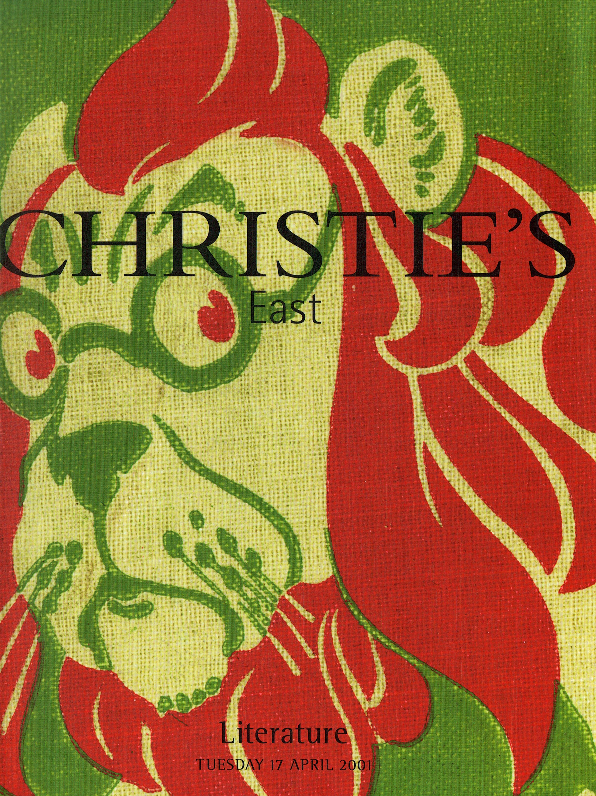 Christies April 2001 Literature (Digital Only)