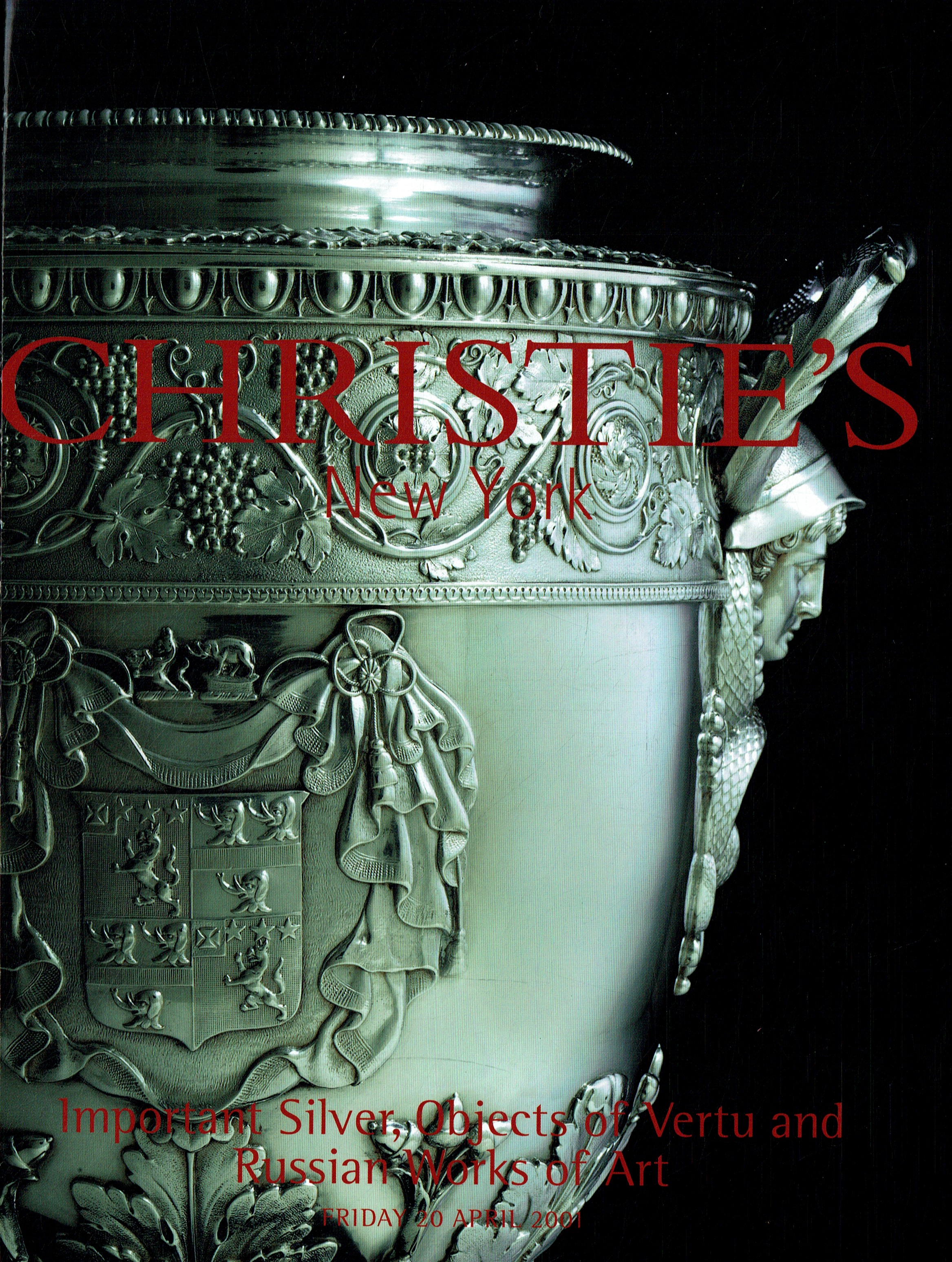 Christies April 2001 Important Silver, Objects of Vertu (Digital Only)