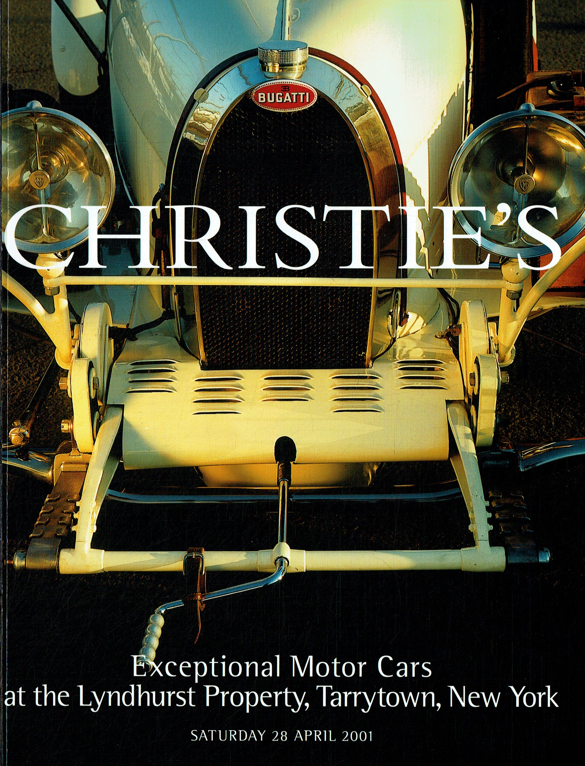 Christies April 2001 Exceptional Motor Cars (Digital Only)