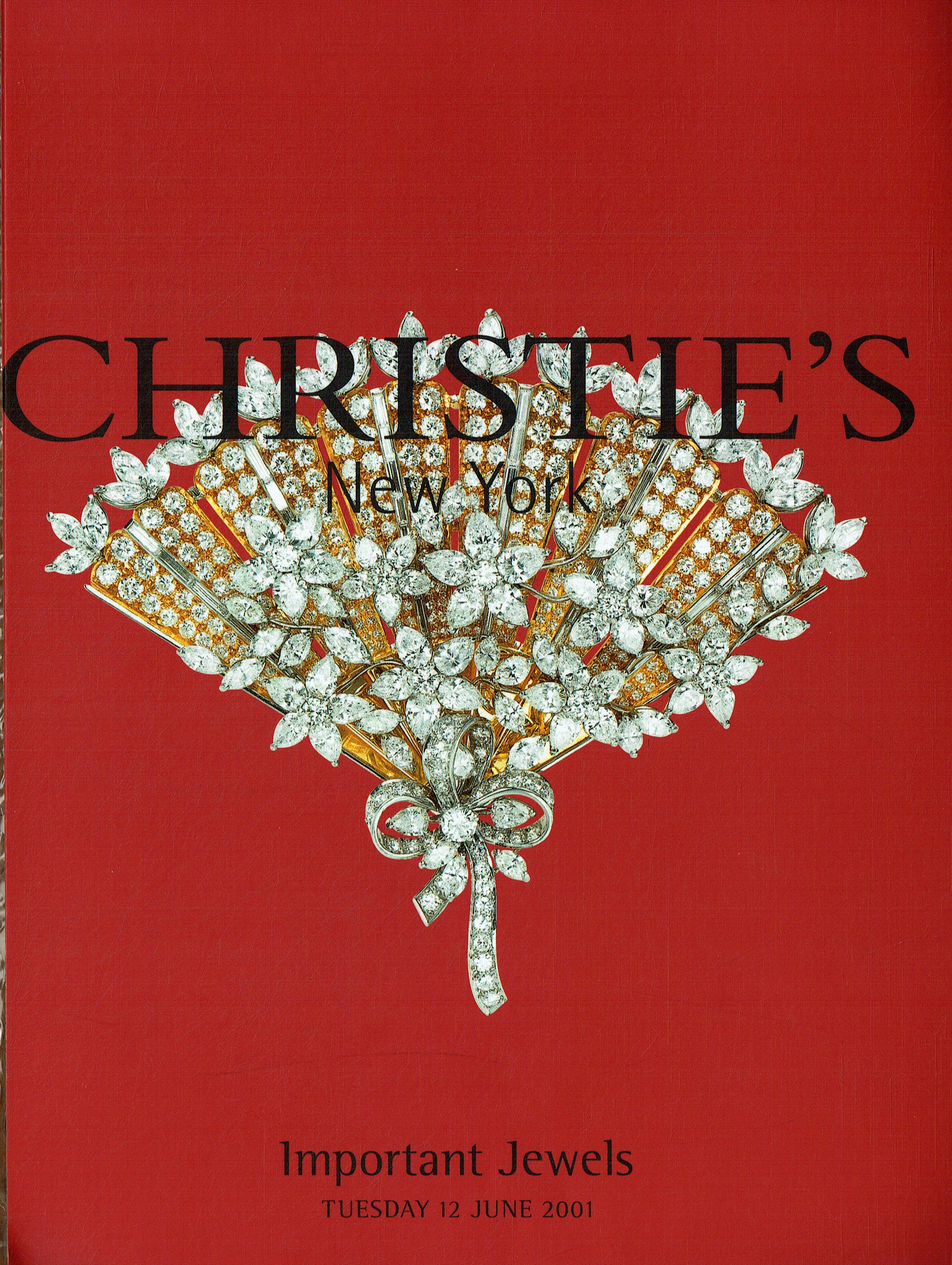 Christies June 2001 Important Jewels (Digital Only)