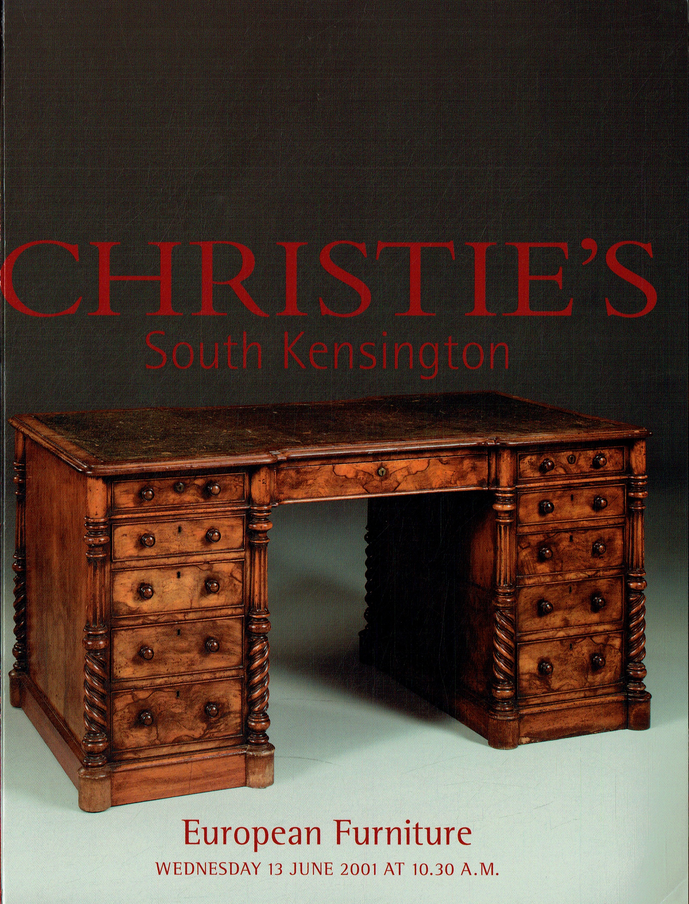 Christies June 2001 European Furniture (Digital Only)