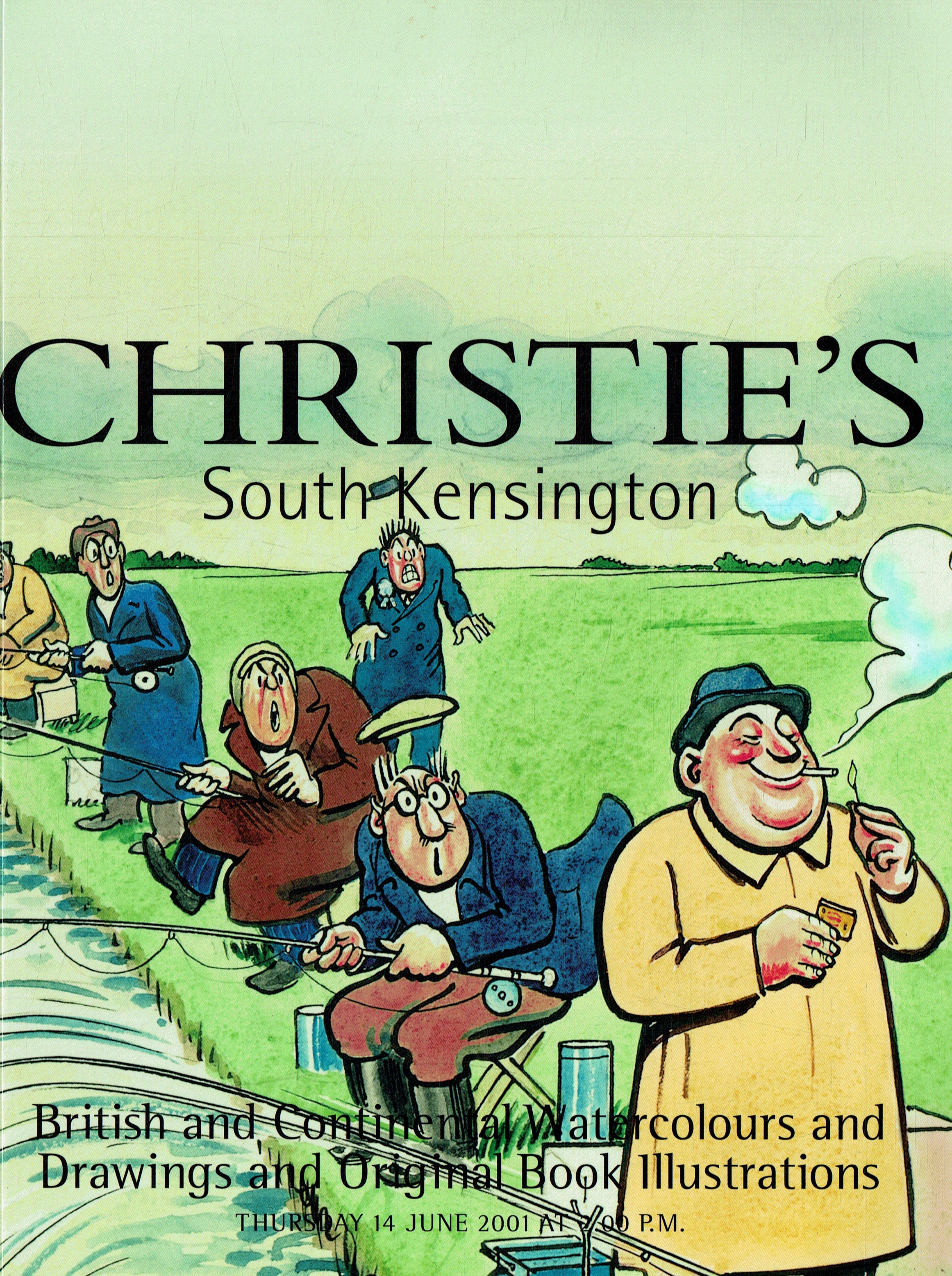 Christies June 2001 British and Continental Watercolours and Dra (Digital Only)