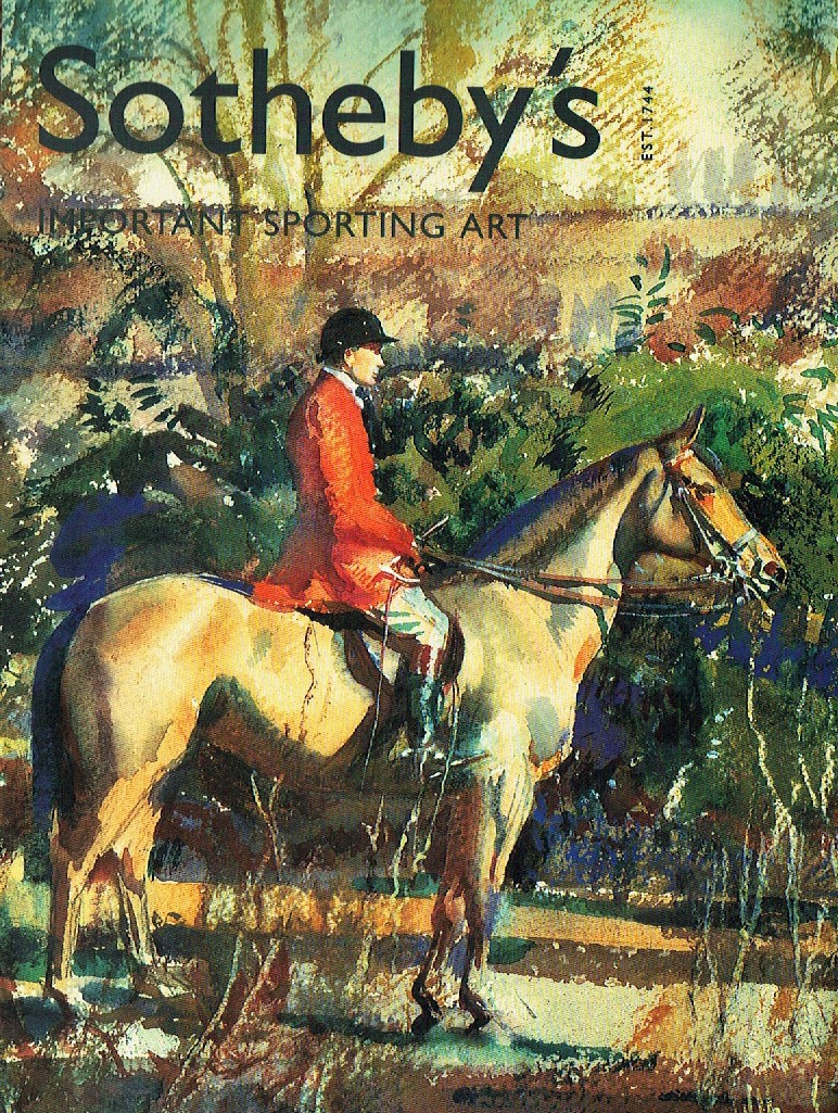 Sothebys June 2001 Important Sporting Art (Digital Only)