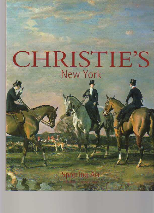 Christies June 2001 Sporting Art (Digital Only)