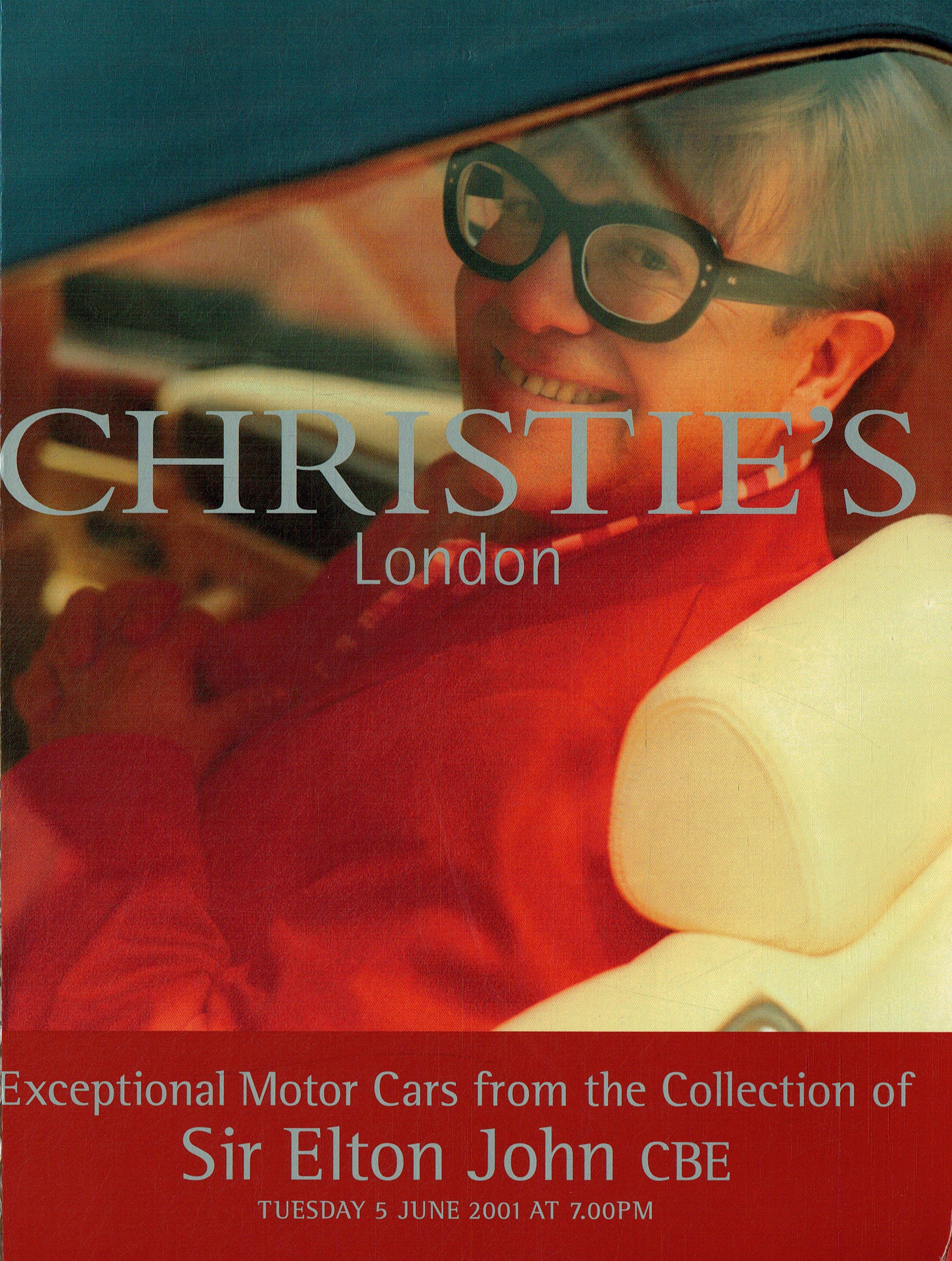 Christies June 2001 Sir Elton John Collection Exceptional Motor (Digital Only)