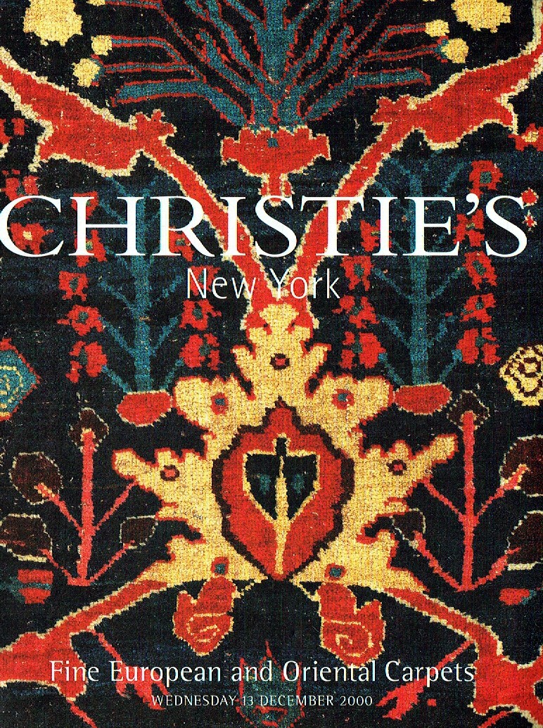 Christies December 2000 Fine European & Oriental Carpets (Digital Only)