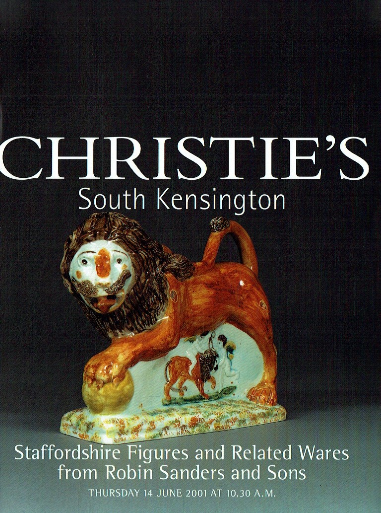 Christies June 2001 Staffordshire Figures and Related Wares from (Digital Only)