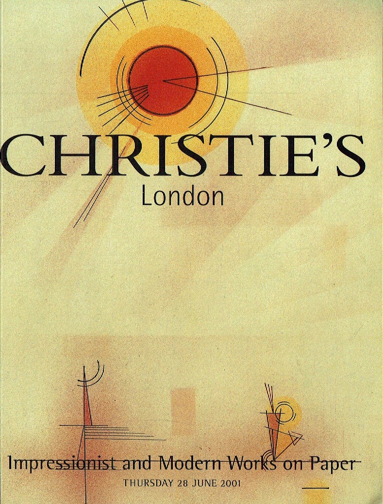 Christies June 2001 Impressionist and Modern Works on Paper (Digital Only)