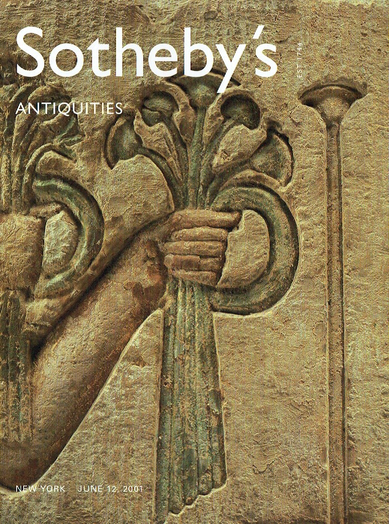 Sothebys June 2001 Antiquities and Islamic Art (Digital Only)