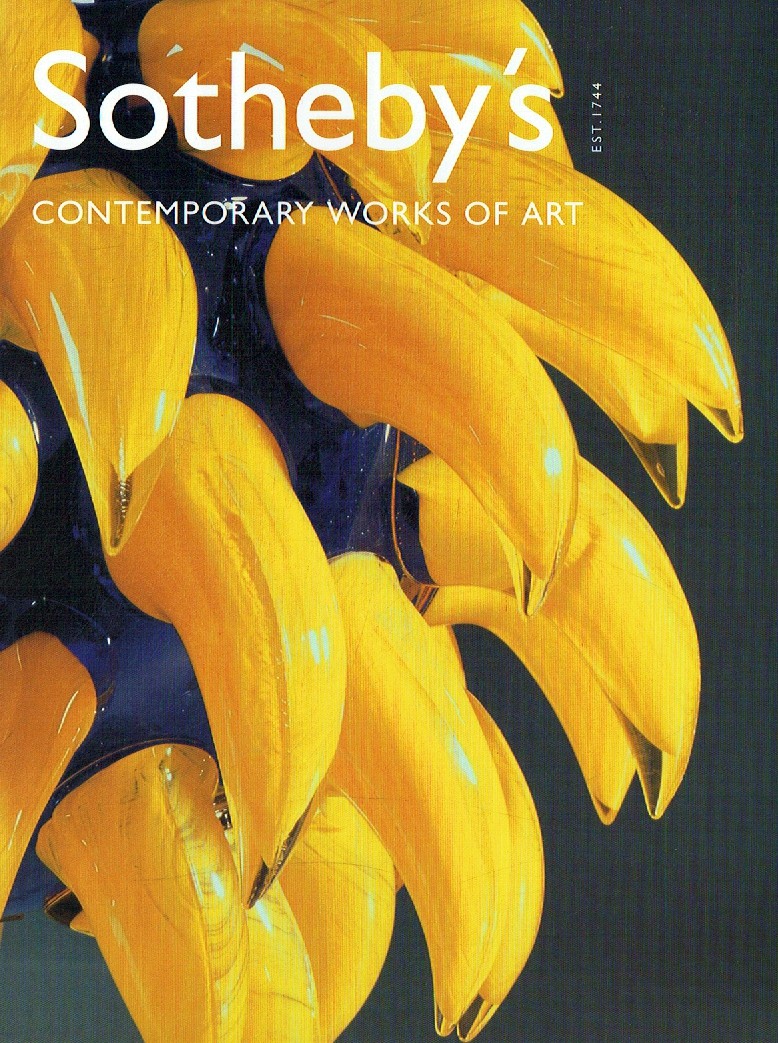 Sothebys June 2001 Contemporary Works of Art (Digital Only)