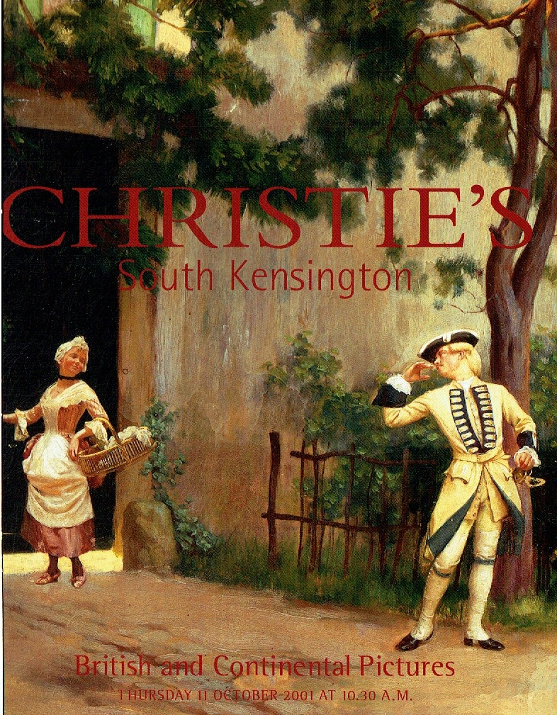 Christies October 2001 British & Continental Pictures (Digital Only)