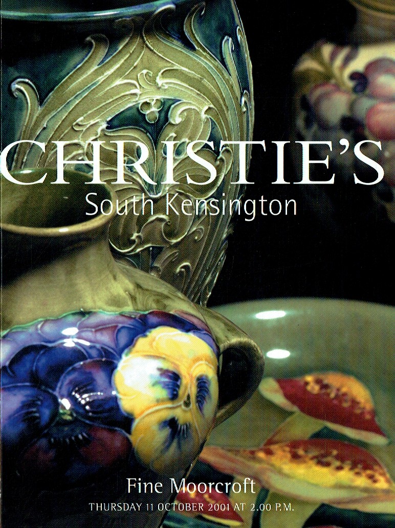 Christies October 2001 Fine Moorcroft (Digital Only)