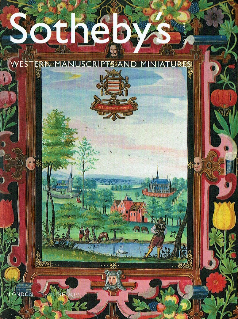 Sothebys June 2001 Western Manuscripts and Miniatures (Digital Only)