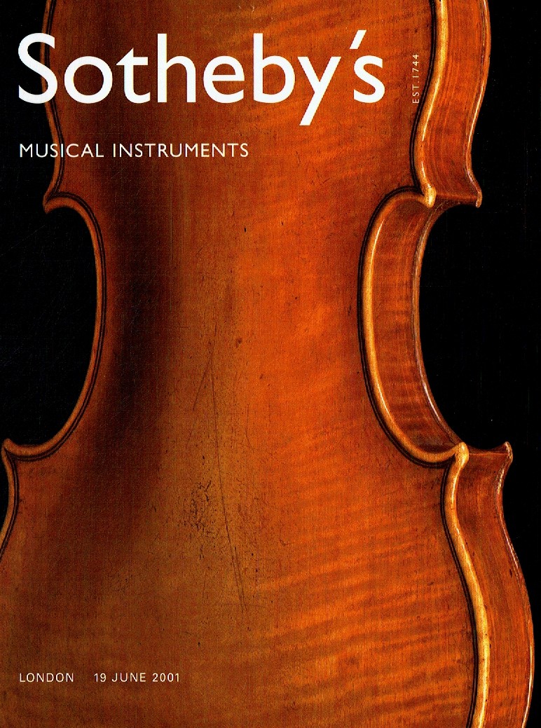 Sothebys June 2001 Musical Instruments (Digital Only)