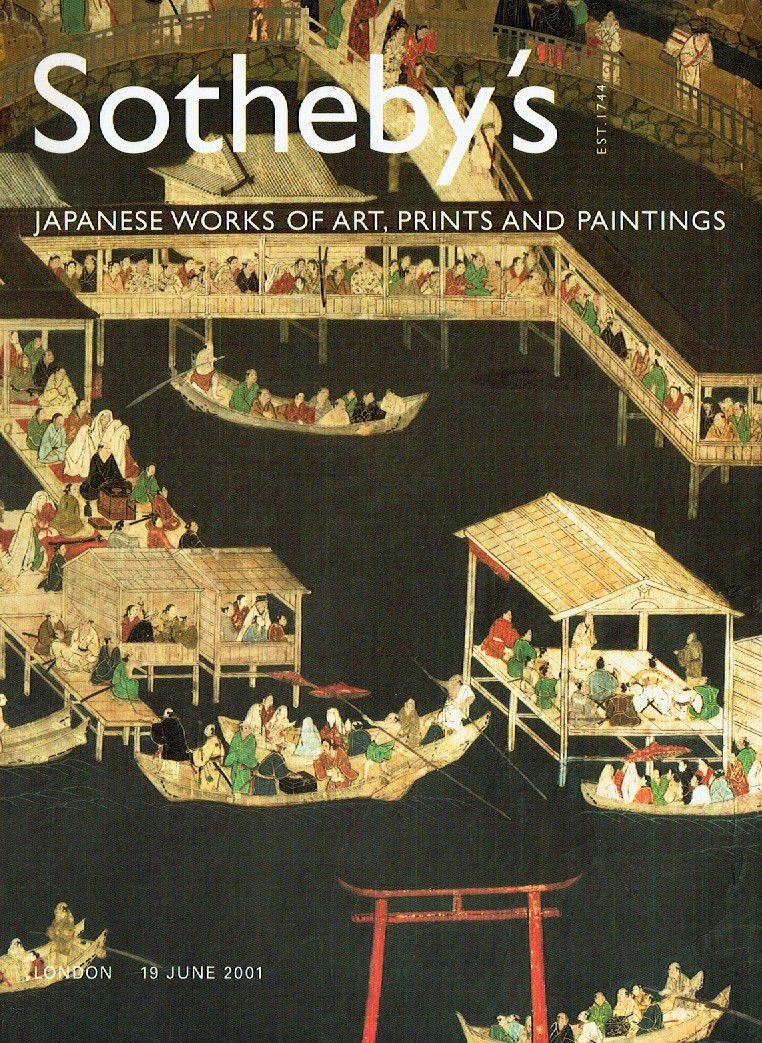 Sothebys June 2001 Japanese Works of Art, Prints & Paintings (Digital Only)