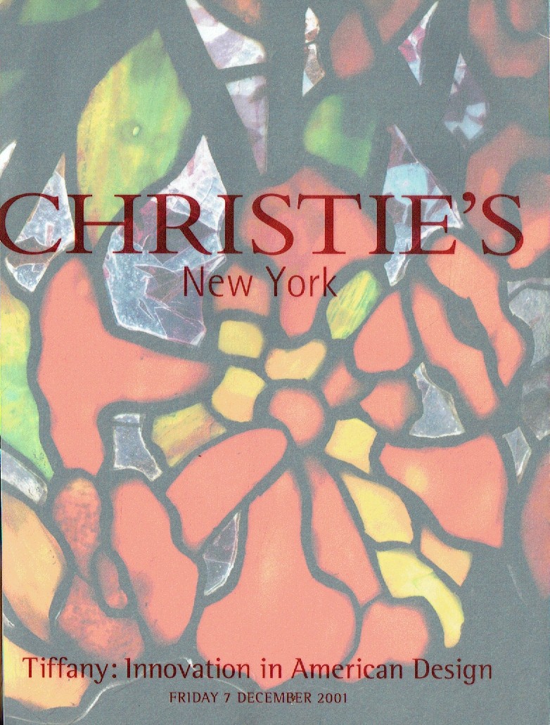 Christies December 2001 Tiffany : Innovation in American Design (Digital Only)