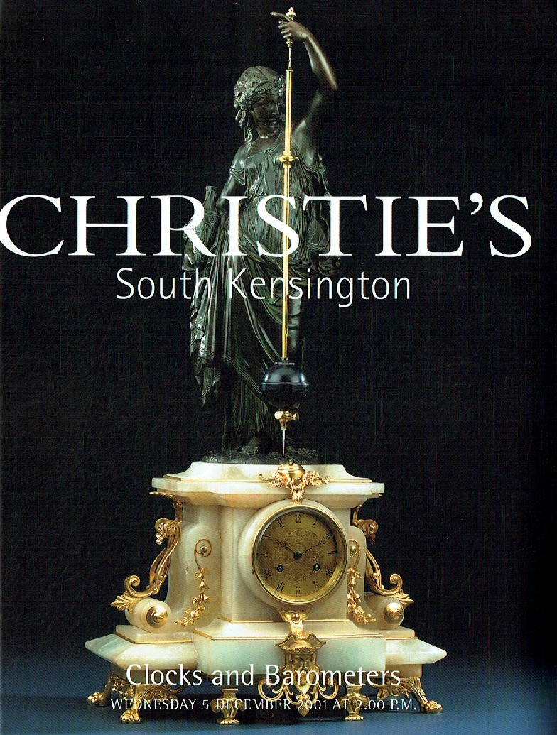 Christies December 2001 Clocks & Barometers (Digital Only)