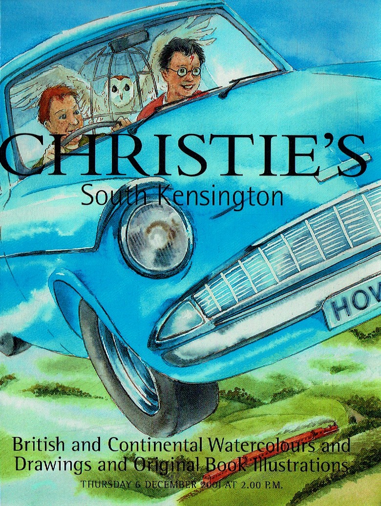 Christies December 2001 British and Continental Watercolours and (Digital Only)