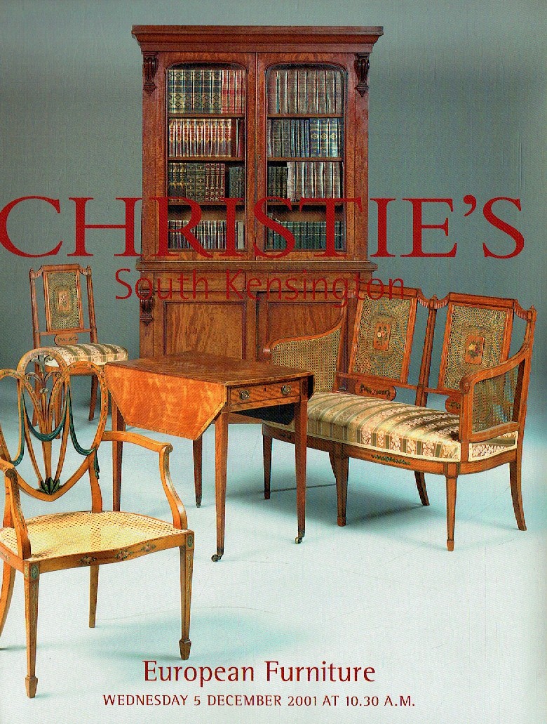 Christies December 2001 European Furniture (Digital Only)