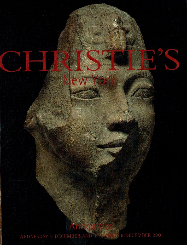 Christies December 2001 Antiquities (Digital Only)