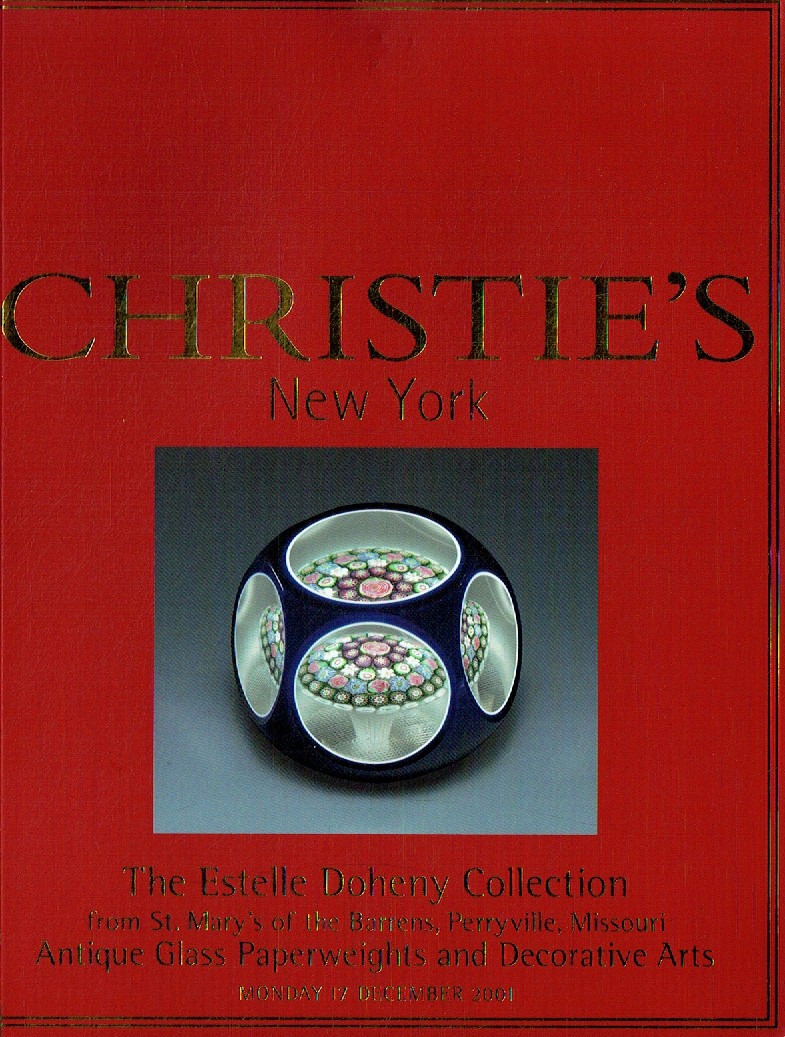 Christies December 2001 The Estelle Doheny Collection from (Digital Only)