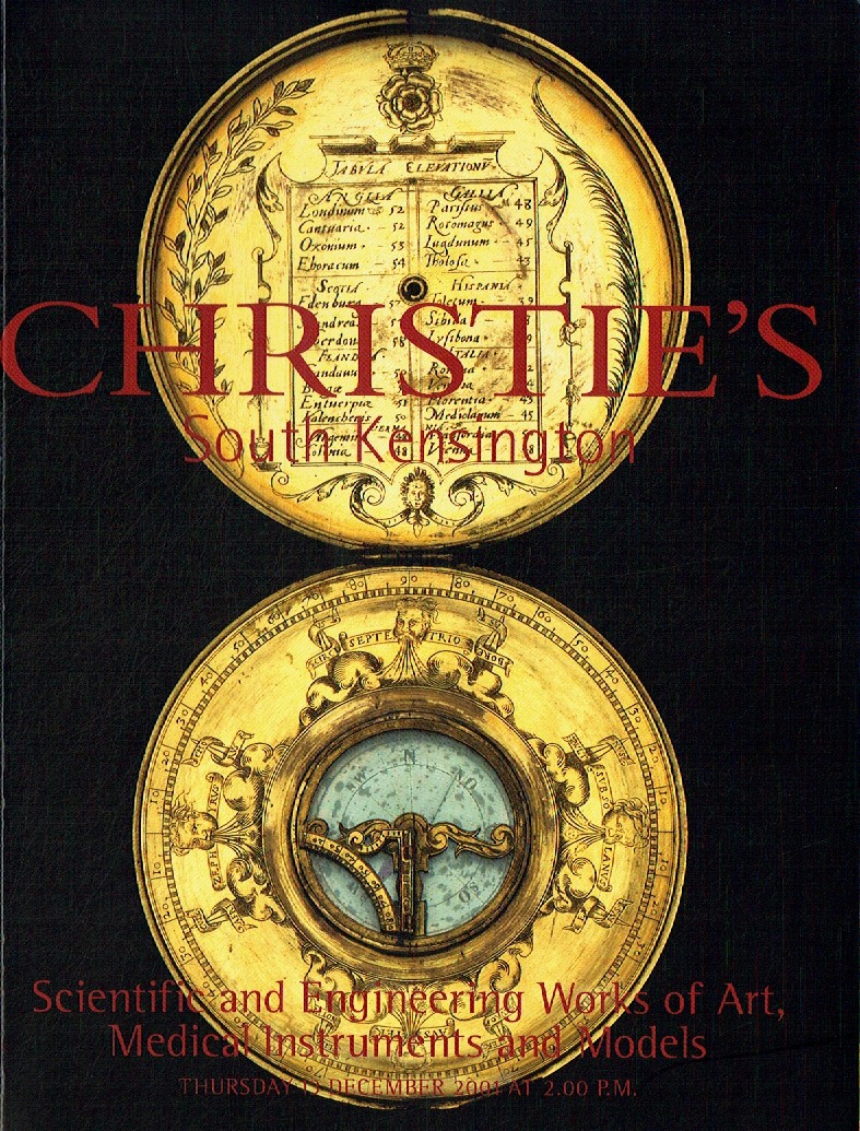 Christies December 2001 Scientific and Engineering Works of Art (Digital Only)