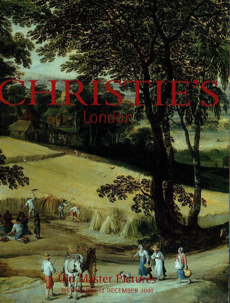 Christies December 2001 Old Master Pictures (Digital Only)