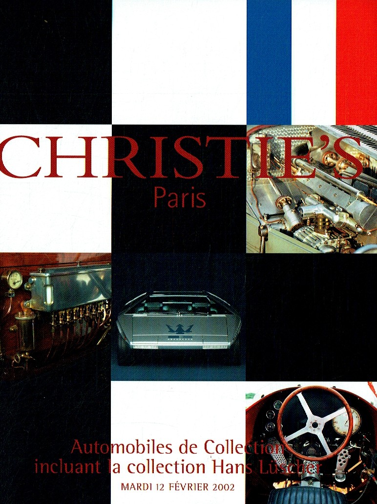 Christies February 2002 Automobiles de Collection incluant la co (Digital Only)